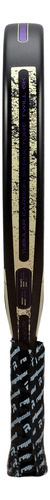 Paleta Royal Padel Gran Torino Fibra Woman Carbon Twill 6k Violeta/negro