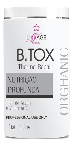 Escova Botox Sem Formol Hidratação Profunda 1 Kg Selafix Bsk