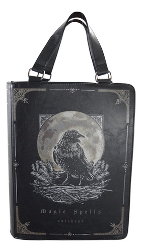 Restyle Gothic Raven Moon Magic Spells Bolso De Mano Con For