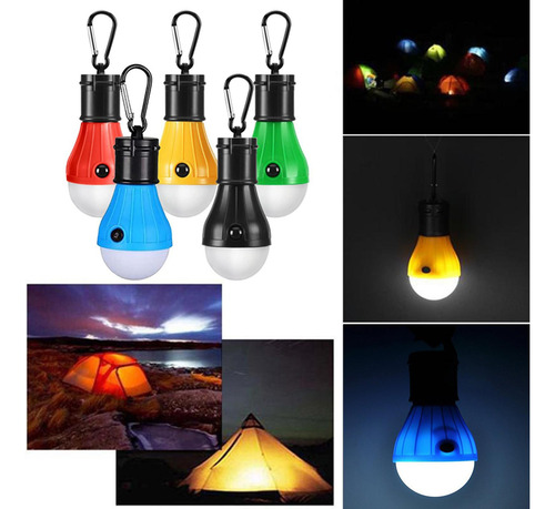 2 Linterna Para Acampar, Luz Led Portátil Para Tienda De