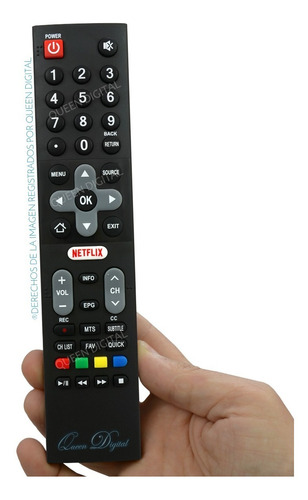 Control Remoto Kb40s3000sa Para Ken Brown Smart Tv Led