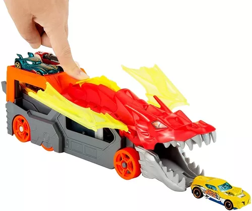 Pista Hot Wheels City Reboque de Dragão Mattel - Papellotti