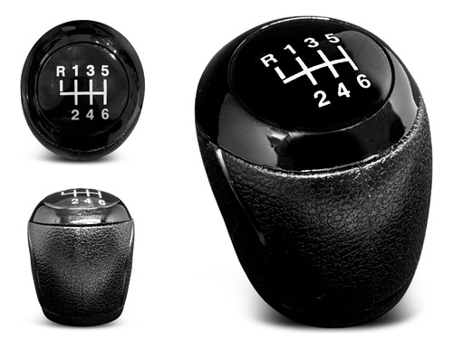 Coifa Base Manopla Bola De Câmbio Onix Joy Plus 6 Marchas