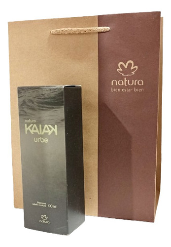 Shampoo Cabello Y Cuerpo Kaiak Natura Urbe Masculino