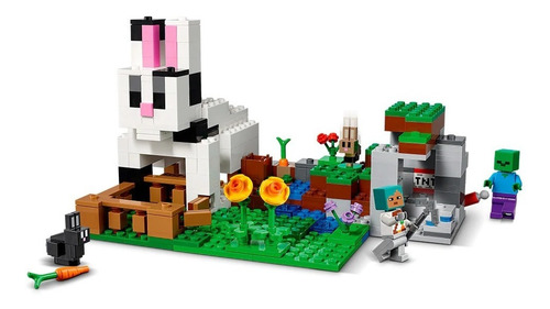 Imagen 2 de 6 de Lego Minecraft: The Rabbit Ranch