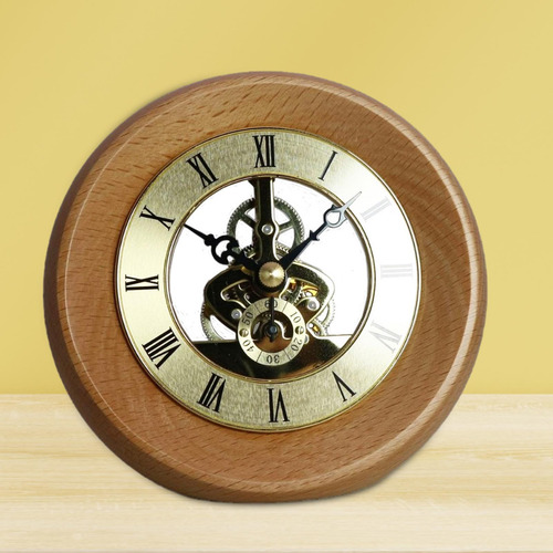 Reloj De Engranajes Reloj Steampunk Versión De Metal Moda C
