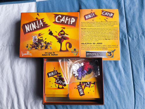 Trivial Pursuit, Ed. Familia + Ninja Camp -2 Jogos Tabuleiro (Usado)