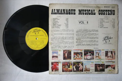 Vinyl Vinilo Lp Acetato Almanaque Musical Costeño Vol 2 (Usado)