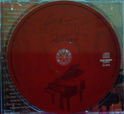 Cd José Basso Sólo Lo Mejor