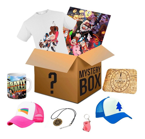 Mistery Box Gravity Falls Cabaña Misterio Dipper Mabel Pines