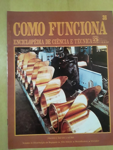 Pl163 Revista Fasc Como Funciona Nº36 Produção De Latão