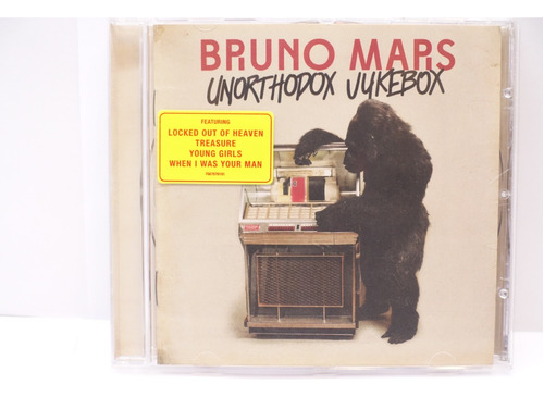 Cd Bruno Mars Unorthodox Jukebox 2012 Atlantic Europe