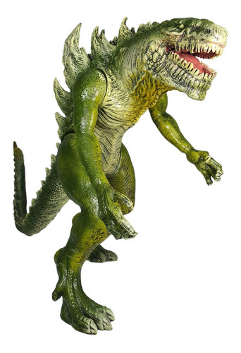 Figura Godzilla 1998 Shodaijira Lagarto Gigante Verde 48cm