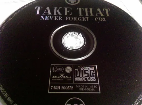 3 Cds Single -take That. Ljp (Usado)