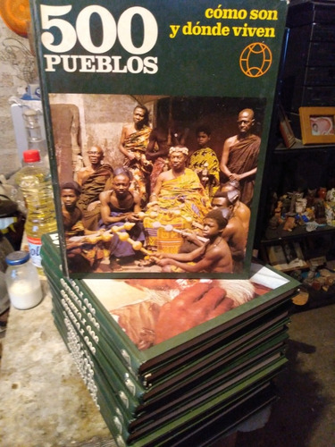 Enciclopedia 12 Tomos  500 Pueblos  Como Son Y Dónde Viven 