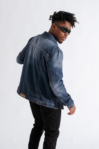 Campera Jean Hombre Rígida Clasico
