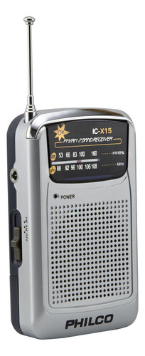 Radio Portatil Philco Icx-15  c/audifono