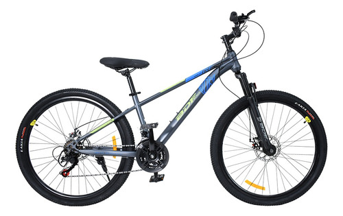 Bicicleta Montaña R.27.5 Velocidades Freno De Disco Gris 27.5