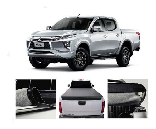 Lona Enrollable Duracover Mitsubishi L200 2015/2022 4 Ptas