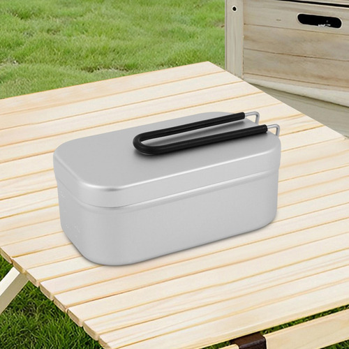 Fiambrera Caja De Comida Portátil Reutilizable Durable A