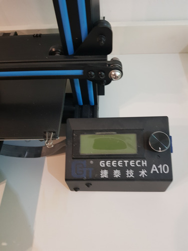 Impresora 3d Geeetech A10 + Extrusor Metalico Profesional Negro (Usado)