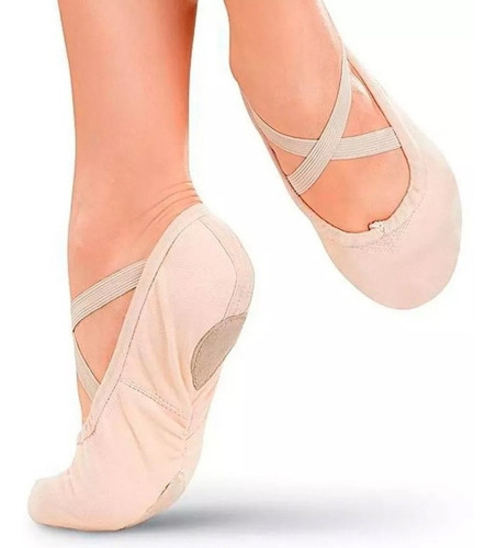 Zapatillas Para Ballet Danza Baile De Mujer Niña Mvd Sport