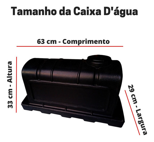 Caixa D'água Para Aquecedor Solar - Reservatório Nível
