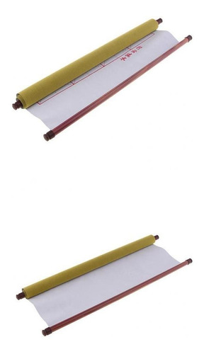2x Tela De Escritura De Agua Reutilizable Papel De Práctica