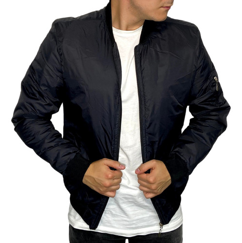 Chaqueta Chamarra Piloto O Bomber Impermeable En 6 Colores