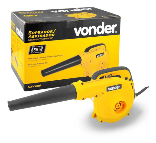 Soprador Aspirador Vonder Sav 680 Elétrico 680w 220v