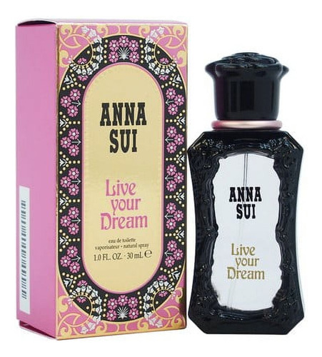 Edt 1 Onza Live Your Dream De Anna Sui Para Mujer, Spray