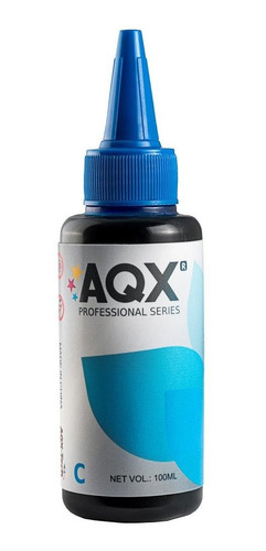 Tinta Aqx Para Sistema Continuo Recargas Cartuchos Impresoras Hp Aqx-tech Tinta Cian
