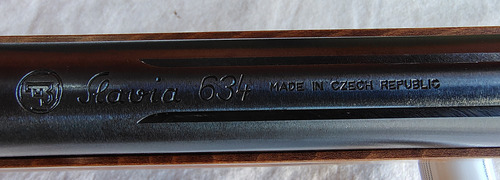 Rifle Aire Comprimido Slavia 634 Cz 5.5 .22 Carabina Resorte Marrón 5.5 Mm (Usado)