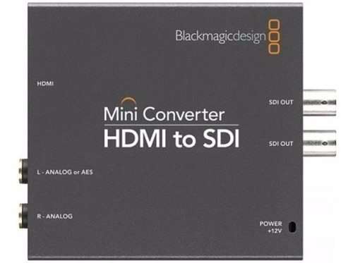 Blackmagic Hdmi A Sdi - Conversor Sdi 3g 1080p