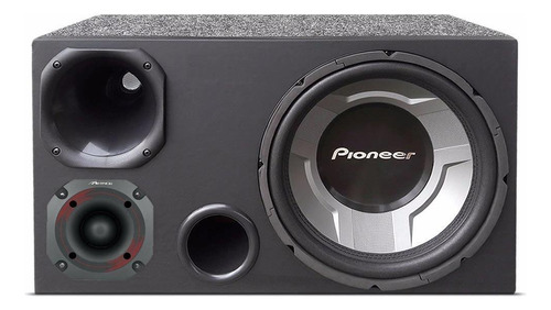 Caixa Som Trio Subwoofer Pioneer 12 + Driver E Tweeter