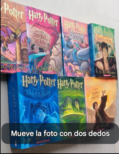 Libros Harry Potter Usados(completa7 Libros En Inglés)8/10 (Usado)