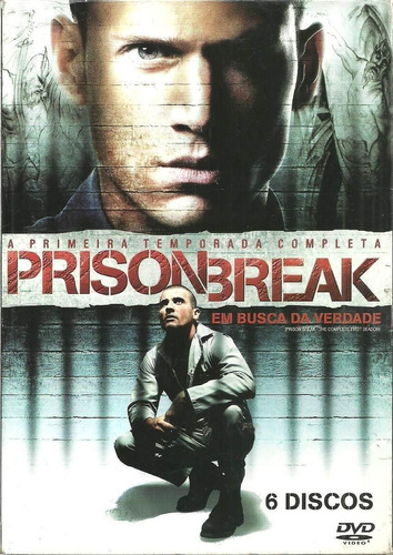 Prison Break 1ª Temporada - Box Com 6 Dvds - Dominic Purcell