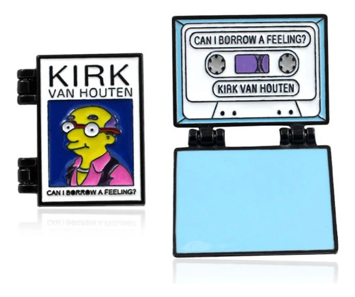 Pin Metálico Simpsons Kirk Van Houten