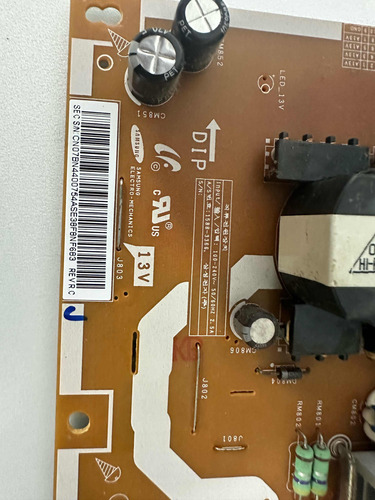 Fuente Samsung Un40h5153 (Usado)