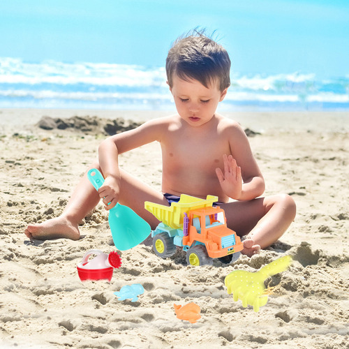1 Juego De Juguetes De Arena Para Niños, Juguetes De Playa D