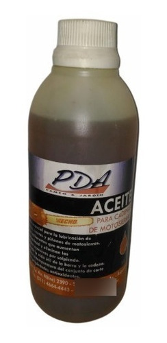 Aceite 1 Lts  Para Cadena De Motosierra Pda