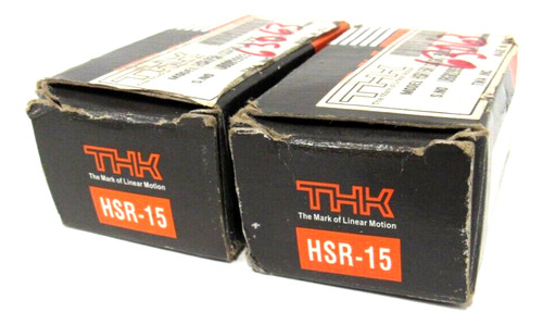 Lot Of 2 New Thk Hsr-15 Linear Guide Bearing Hsr15 Vvd
