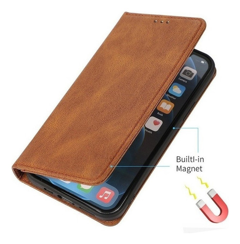 A Funda Para Carcasa Celular Tipo Cartera Case De Cuero