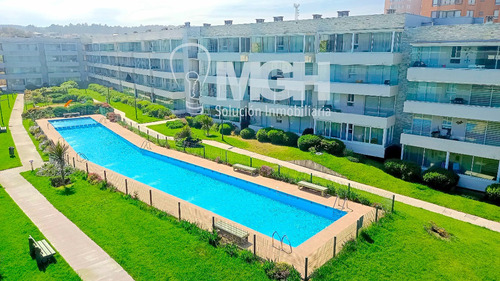 Hermoso Depto. Amoblado, Condominio Playa Paraíso, El Tabo