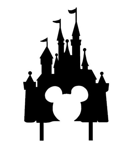 Cake Topper Adorno Torta - Castillo Disney