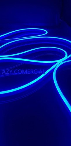 Mangueira Neon 50m 6x12mm 12v Corte 1cm Silicone 14w