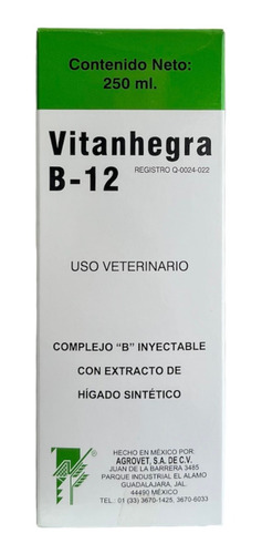 Vitanhegra B-12 250 Ml 