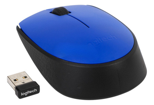 Mouse Inalámbrico Logitech M170 Azul