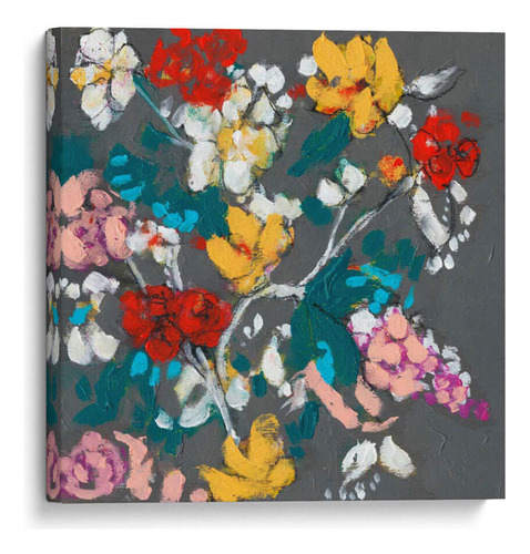 Canvas Lab Cuadro Flor Cascade Ii 40x40, Jennifer Goldberger