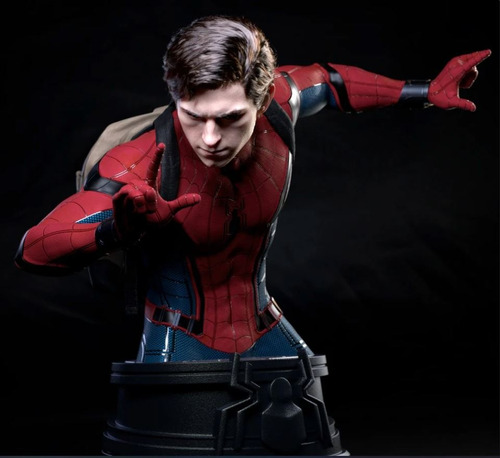 Archivo Stl Impresión 3d - Spiderman Tom Holland + Bustos